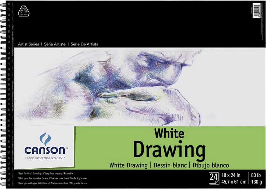 Pure White Drawing Pad