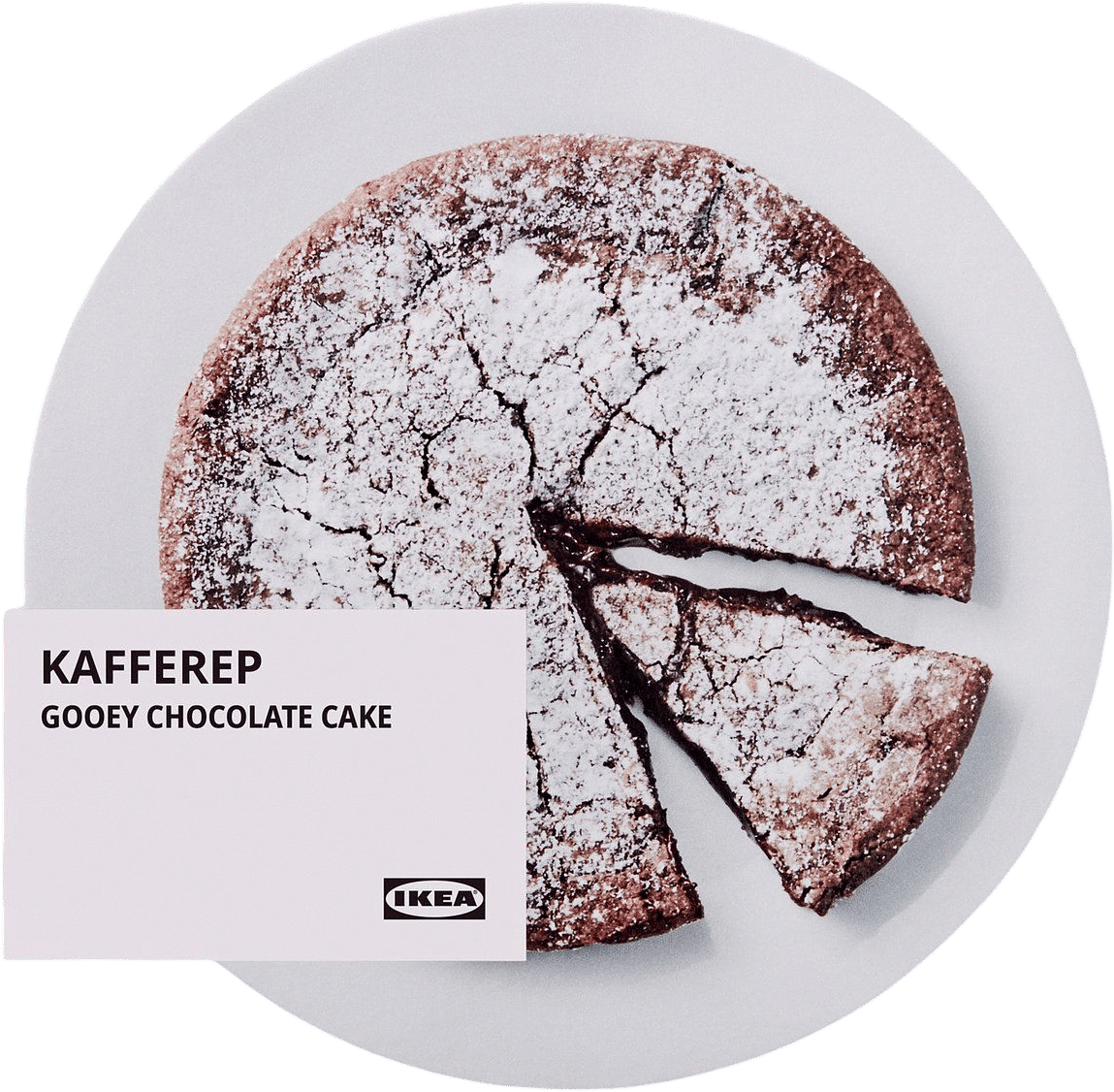 IKEA gooey chocolate cake
