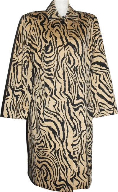 Vintage Silk Tiger Coat