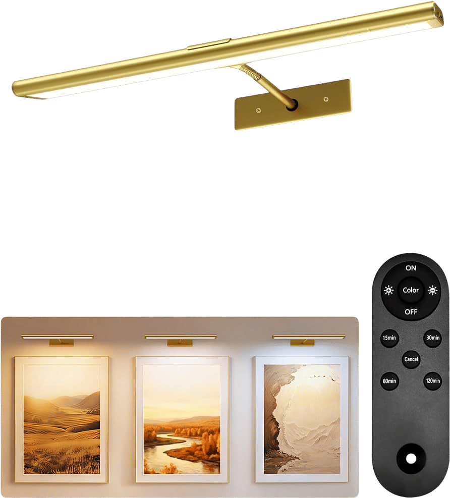 EZVALO Picture Light (Gold)