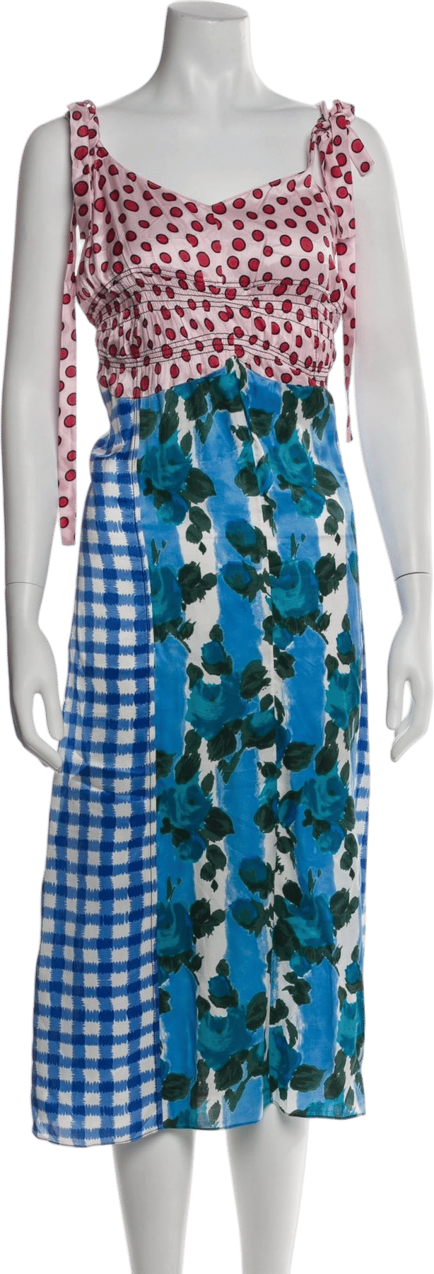 Marni Printed Midi Length Dress