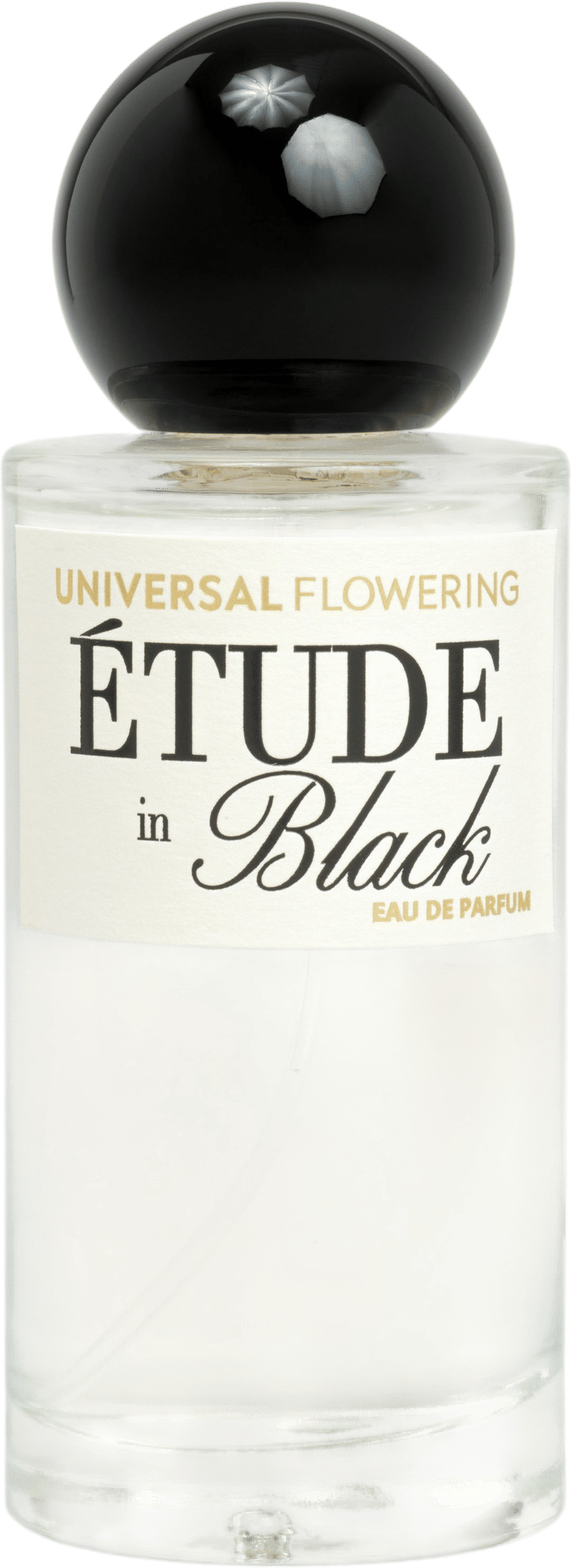 Universal Flowering ÉTUDE in BLACK