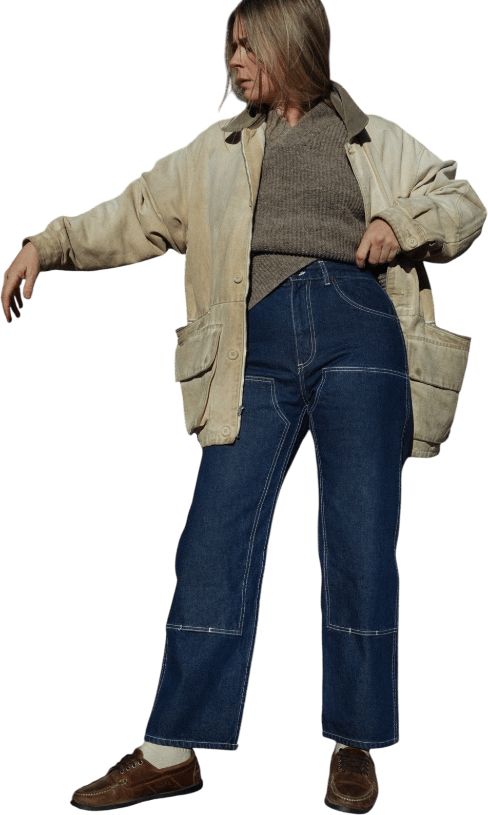 **PRE-ORDER - Adult Utility Jeans - Classic Indigo