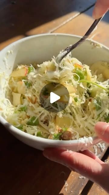 Carmelized Lemon Cabbage Tuna Salad Recipe