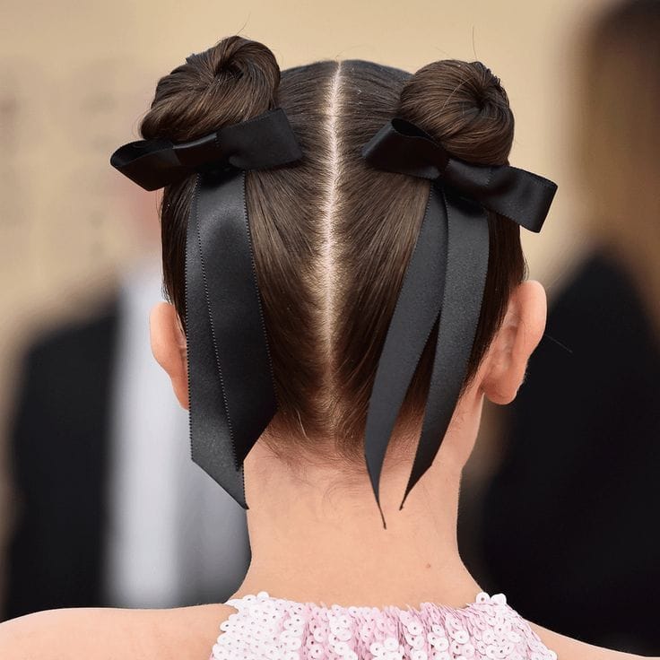 Sophisticated, cute, updo