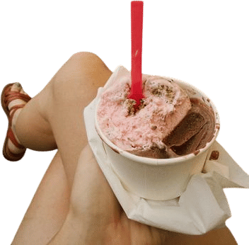 try the weird ice cream flavor
