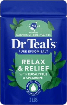 Epsom Salt Bath Soaking Solution, Eucalyptus and Spearmint