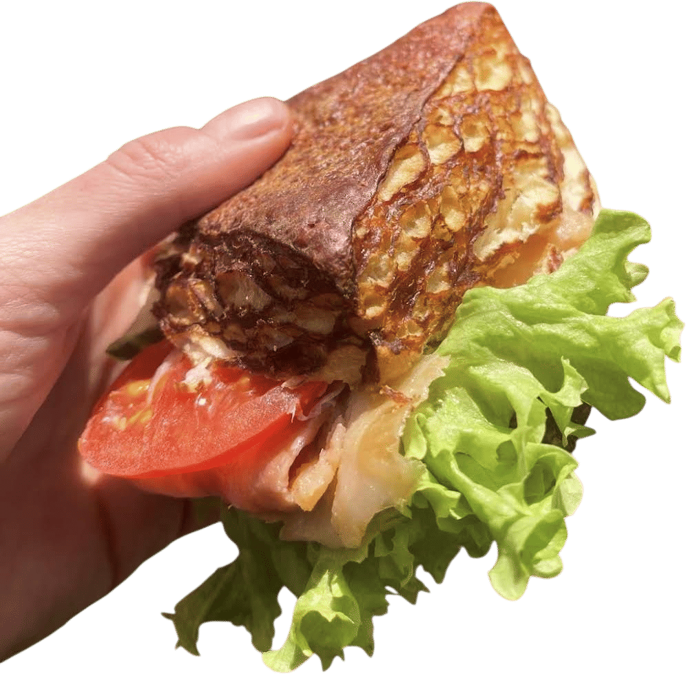 thinking about this sandwich i ate in berlin in 2018