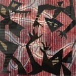 Abortion Today, Mary Walker, collage print, 12 1/2” x 12 3/4”