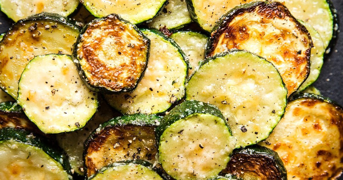 Roasted Zucchini with Parmesan Recipe