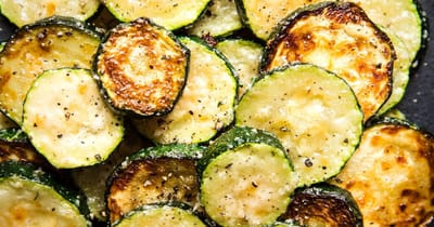 Roasted Zucchini with Parmesan Recipe