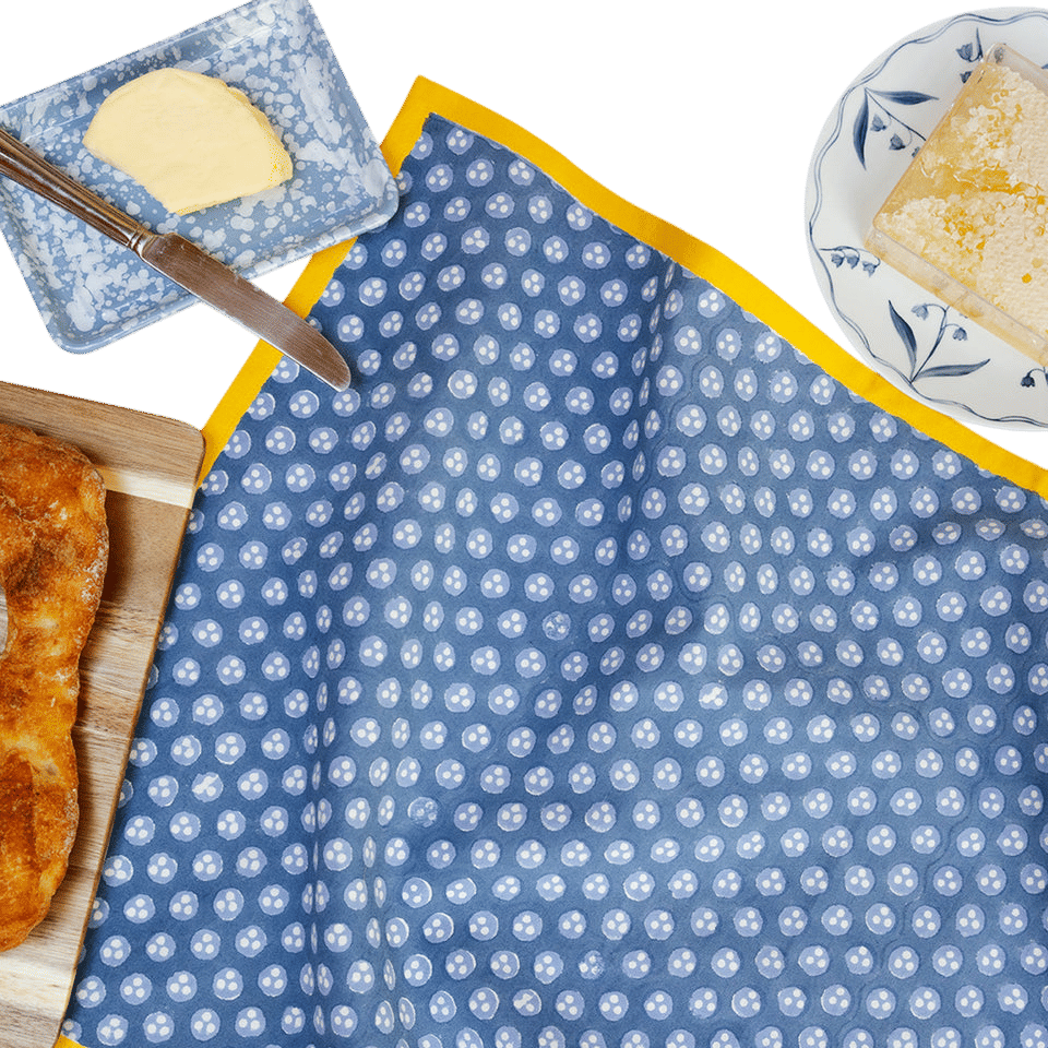 Block Shop Royal Triple Dot Napkin