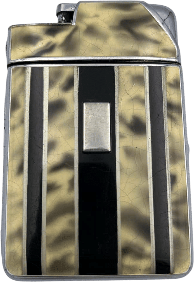 1933 Marathon Art Deco Cigarette Case & Lighter