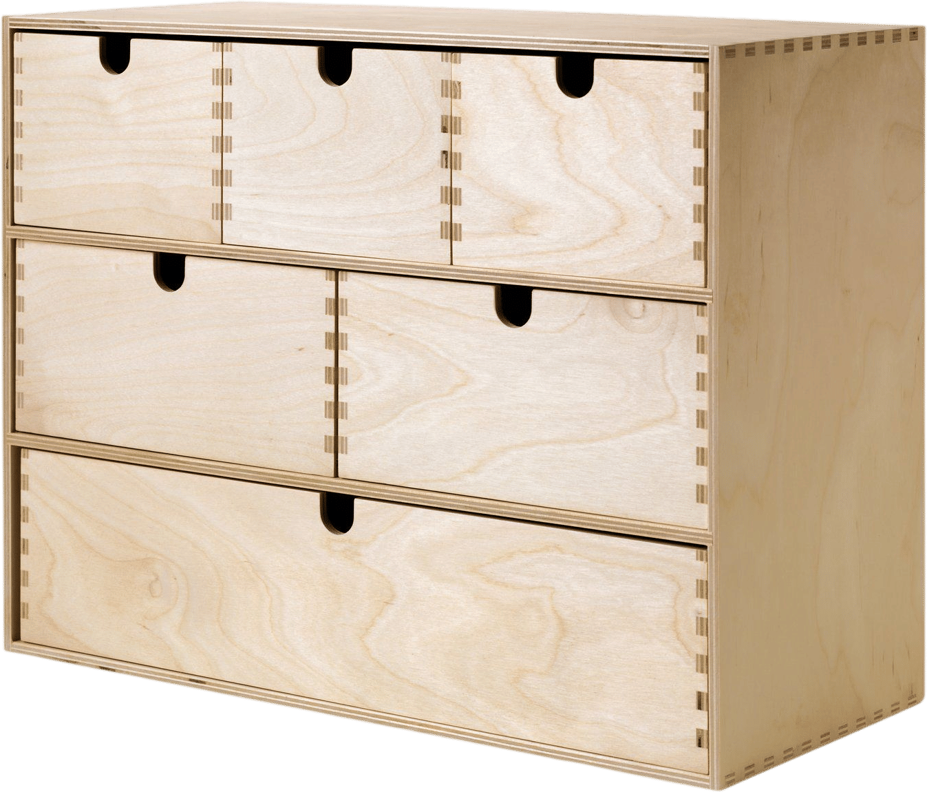 IKEA MOPPE mini storage chest, birch plywood