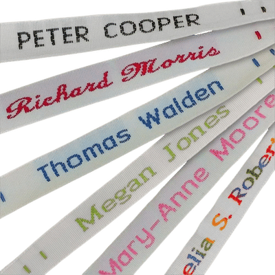 Woven Sew-on Name Tapes