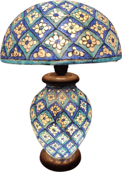 Handcrafted Pakistani Camel Skin Lamp