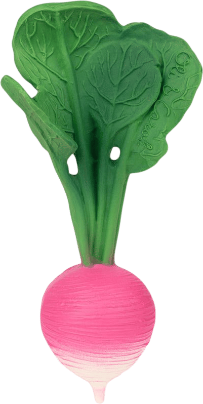 Ramona the Radish Baby Teether