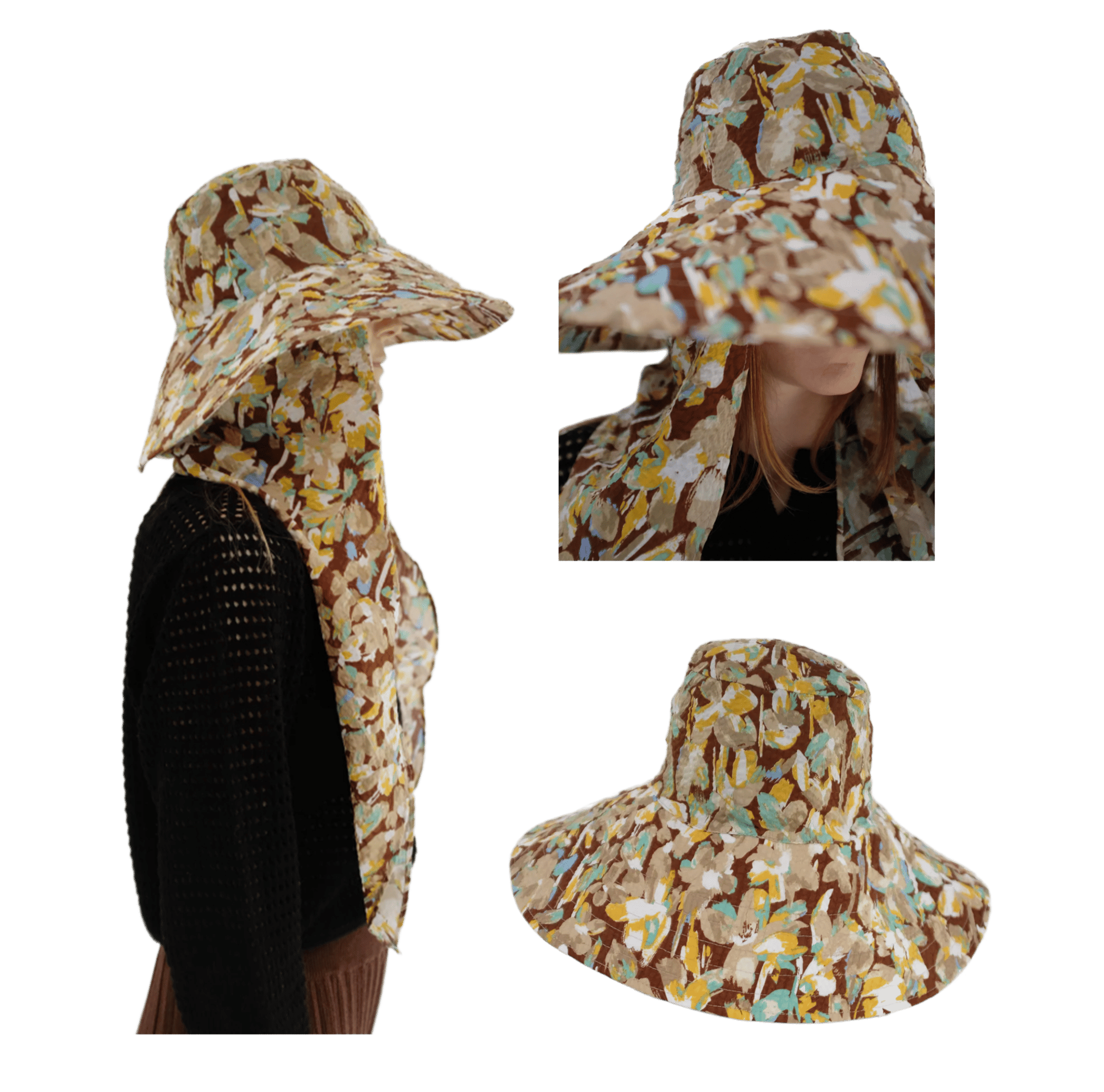 Beklina Scarf Sun Hat