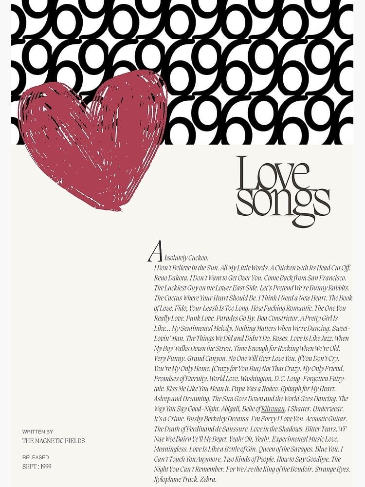69 Love Songs, The Magnetic Fields