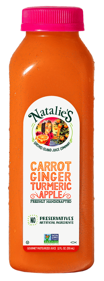 Carrot Ginger Turmeric Apple Juice