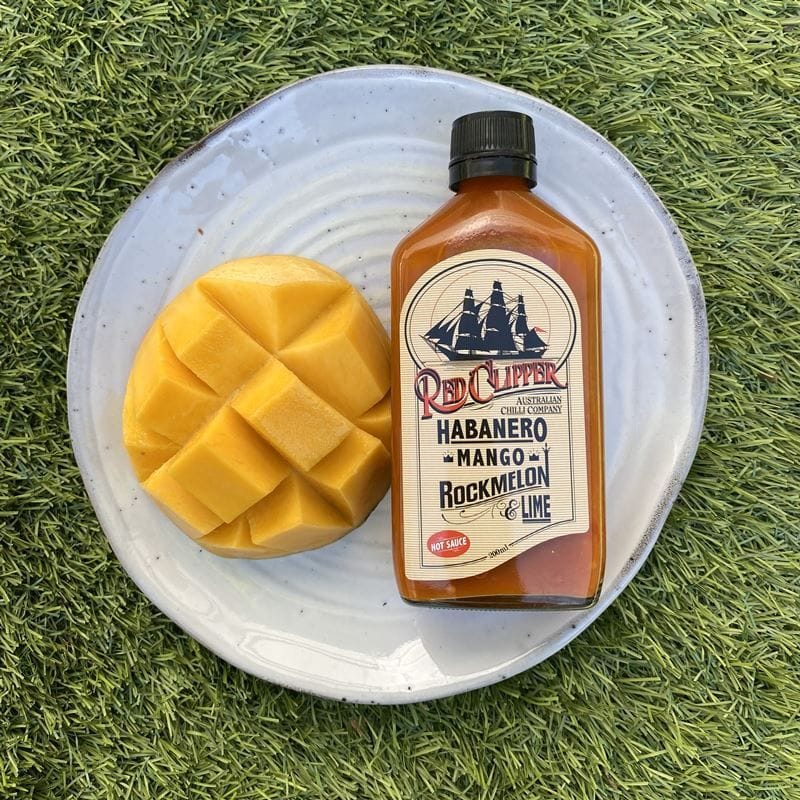 Red Clipper Habanero Mango Rockmelon & Lime Hot Sauce