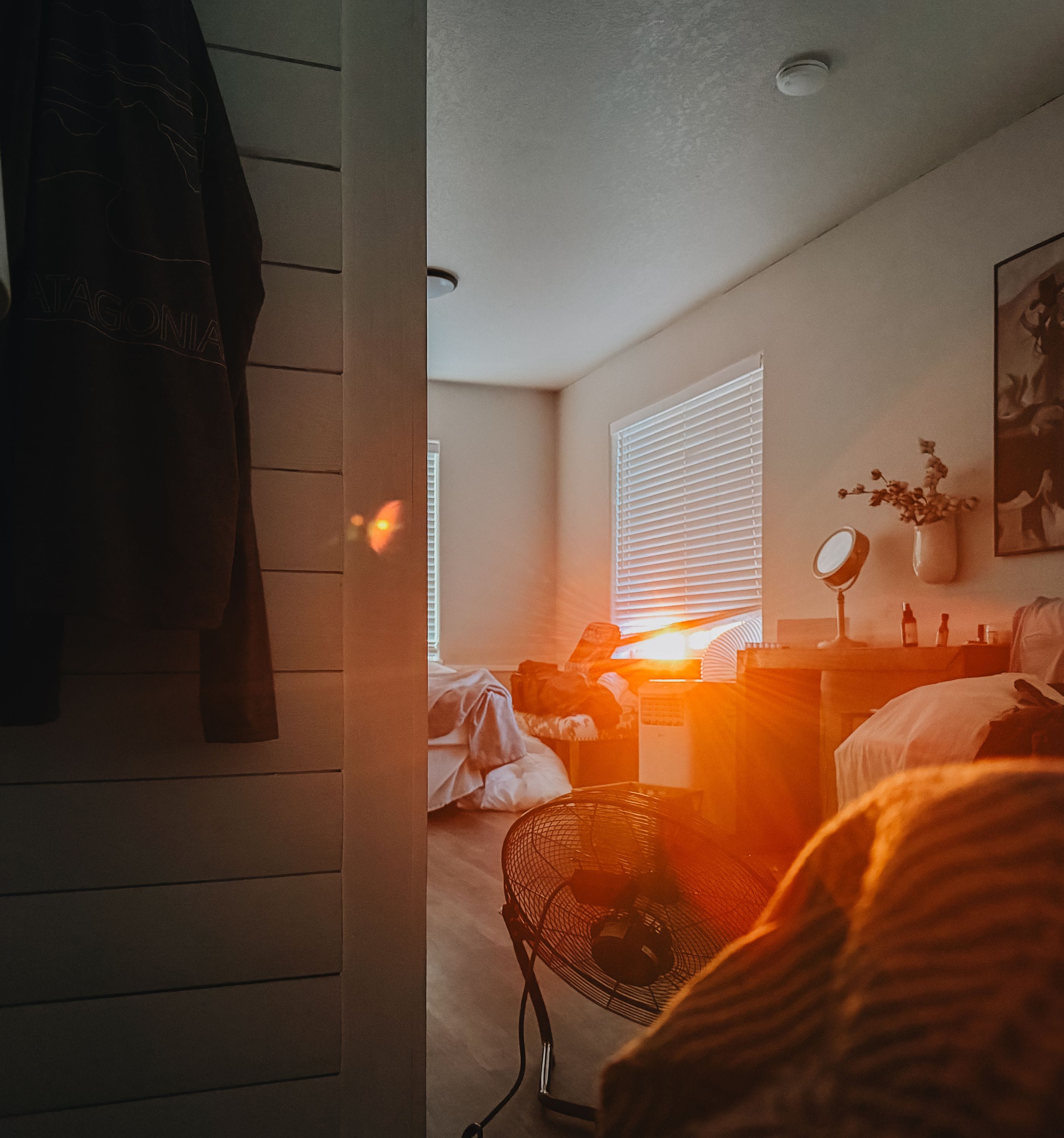 Romanticizing the morning light.
