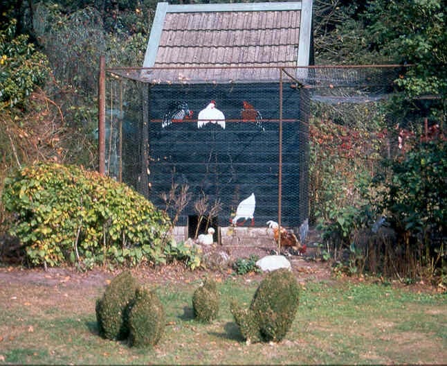 The Chicken Coop at Priona Tuinen (A garden I have yet to visit)