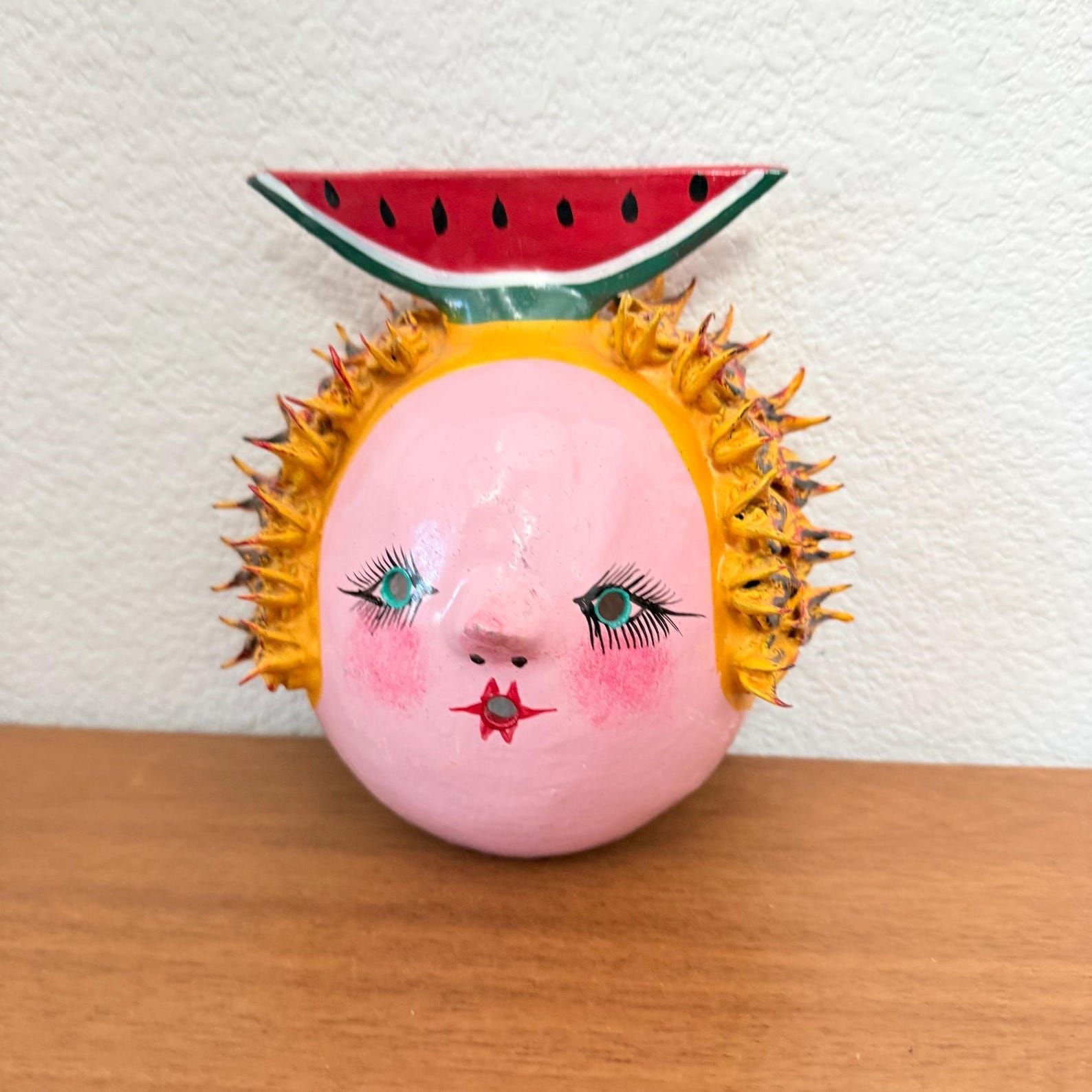 Vintage Mexican Coconut Mask