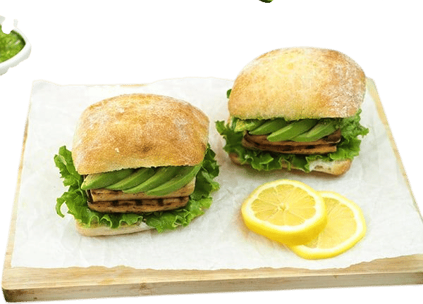 Lemon juice on a sandwich