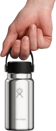 Hydro Flask Micro Hydro Mini Bottle - Silver