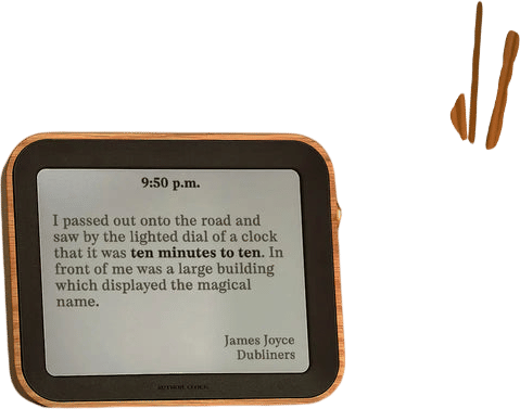 Author Clock
