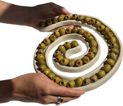 Spiral Olive Dish