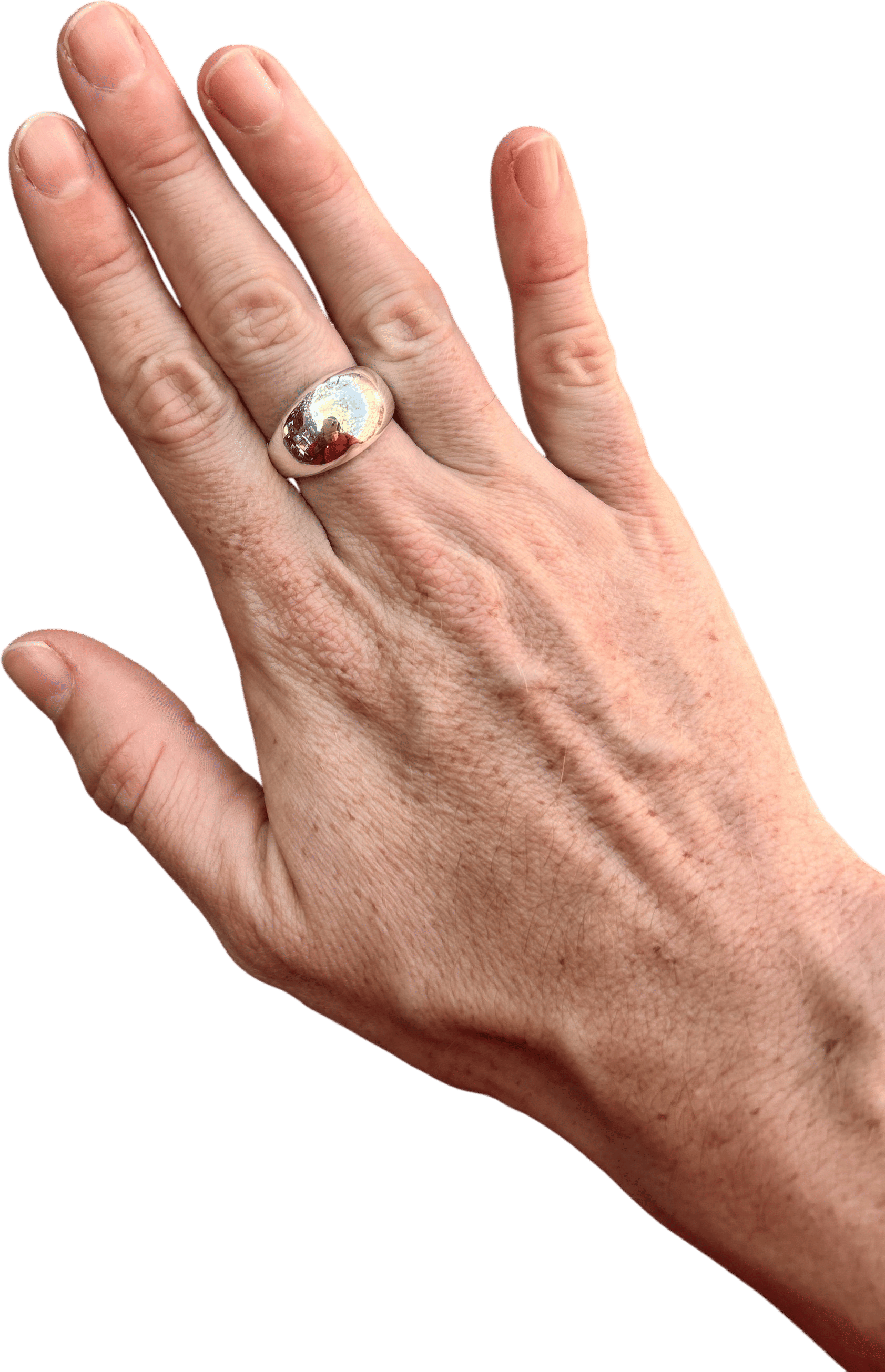 The joy of a new ring for no reason