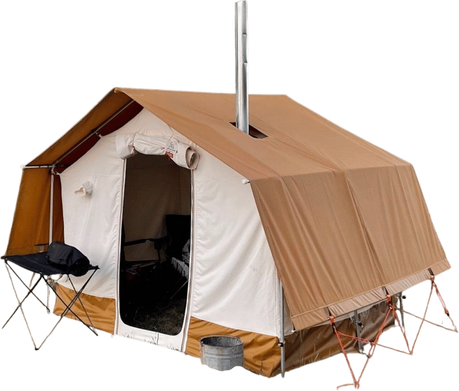 Sauna tent for the back yard