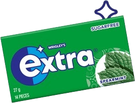 EXTRA Spearmint Sugarfree Gum