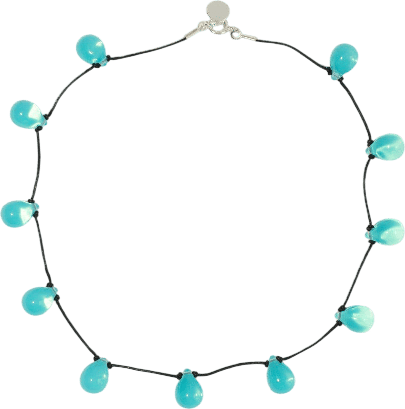 Sisi Joia Noue Necklace - Opaline Jade & Black