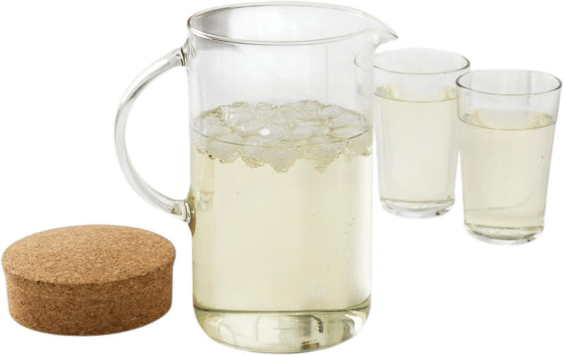 Simple & Perfect Glass Pitcher