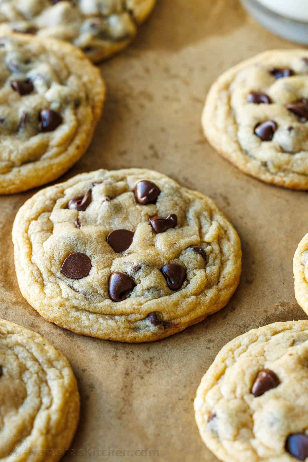 Soft & Chewy Chocolate Chip Cookies 🍪