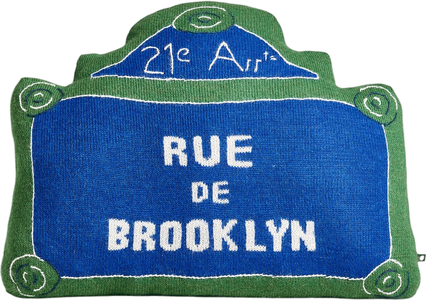 Rue de Brooklyn Pillow