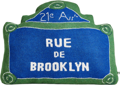 Rue de Brooklyn Pillow
