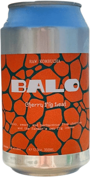 Balo Cherry Fig Leaf Raw Kombucha