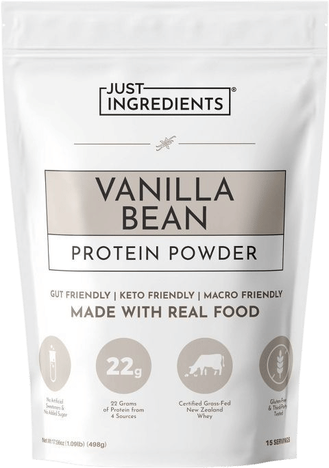 Just Ingredients Vanilla Bean Protein Mix (17.5oz)