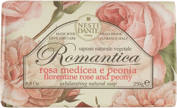 Nesti Dante Romantica Florentine Rose and Peony Soap