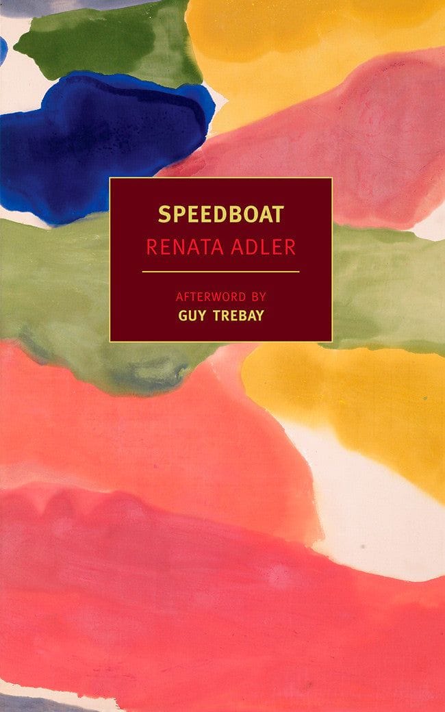 speedboat by renata adler
