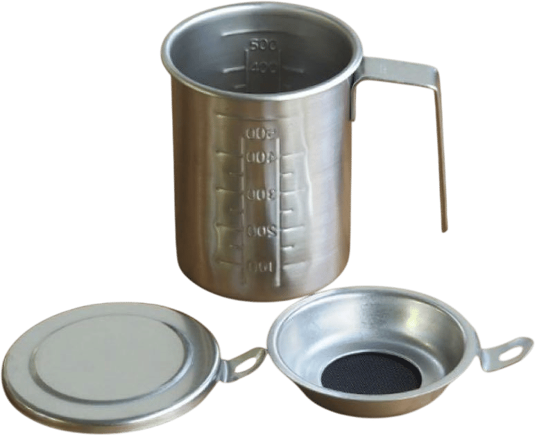 Conte Large (3 cup) Strainer Pot With Lid