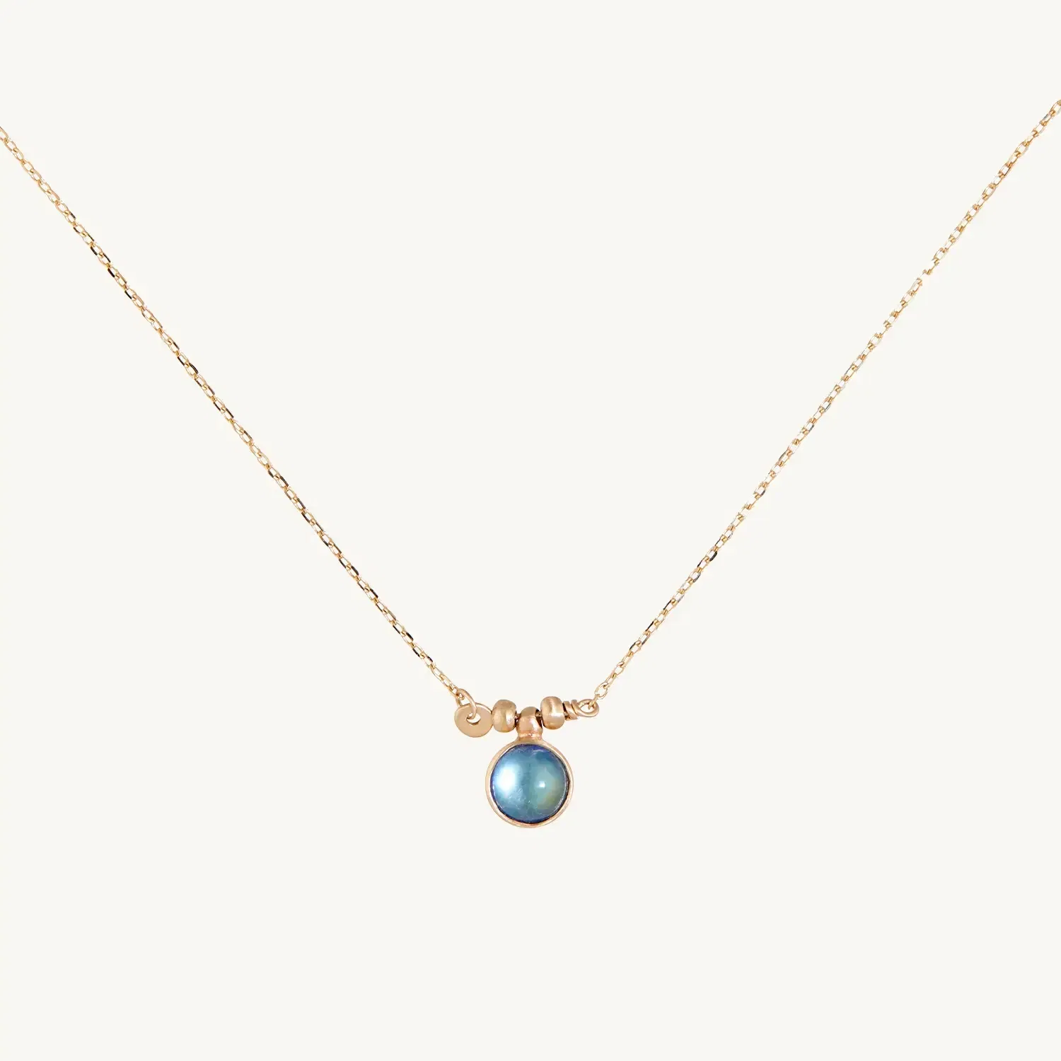 Rainbow Moonstone Necklace
