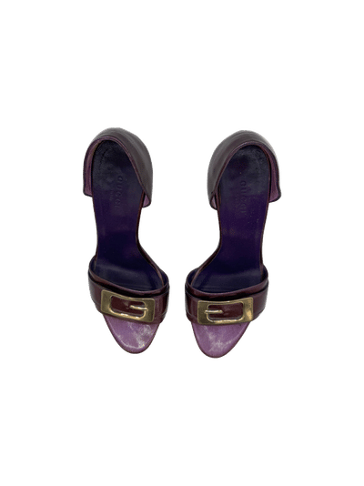 Purple Patent Leather Heels