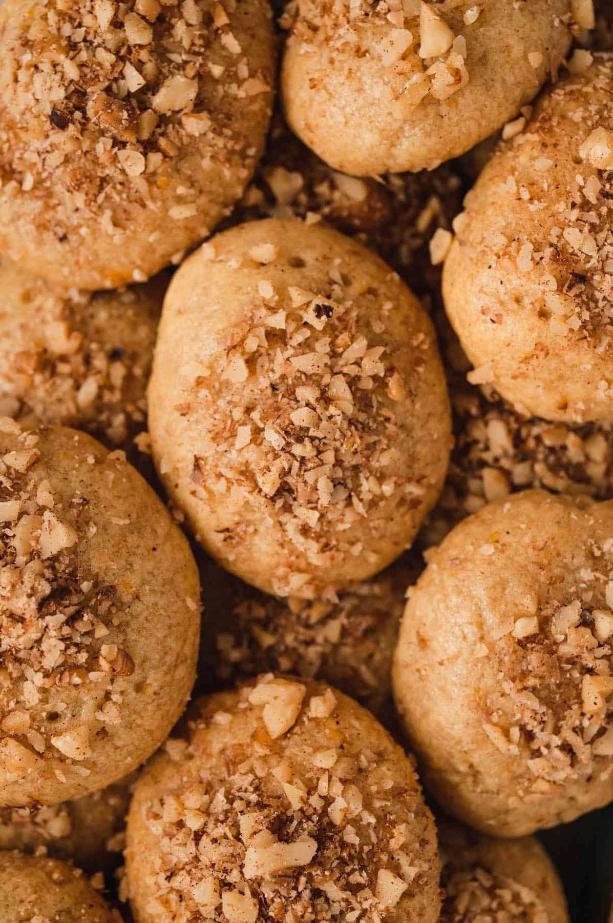 greek orange cookies