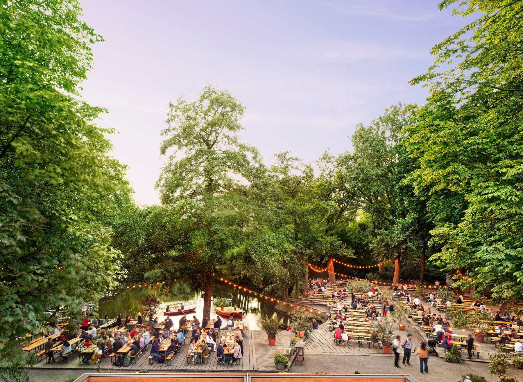 Café am Neuen See Biergarten