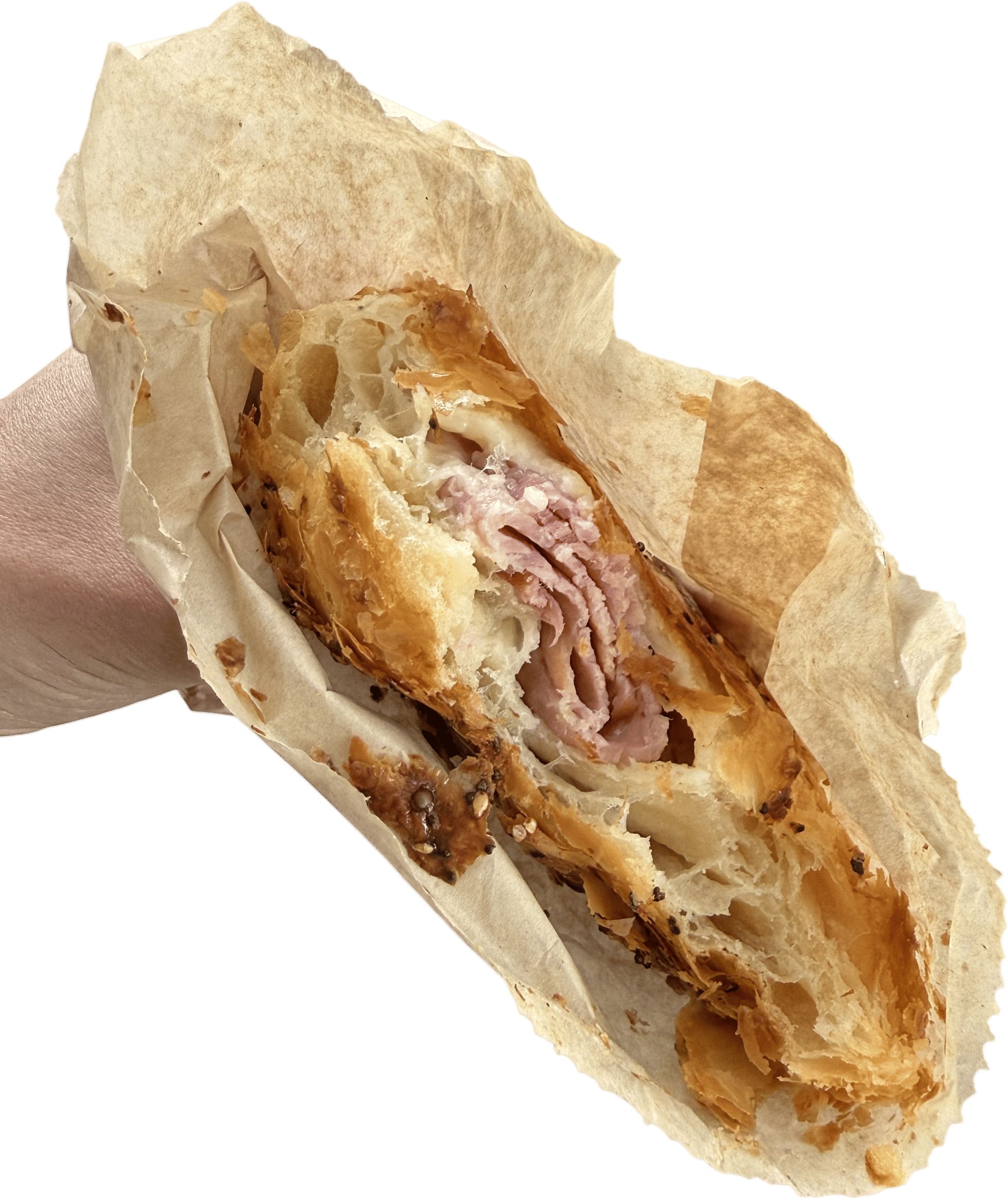 Floriole Cafe & Bakery: Ham and Cheese Croissant